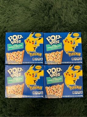 4 Pokemon x Target Frosted Vanilla Cupcake Pop tart